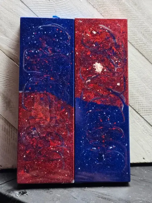 Red, White and Blue Dragon Scale
