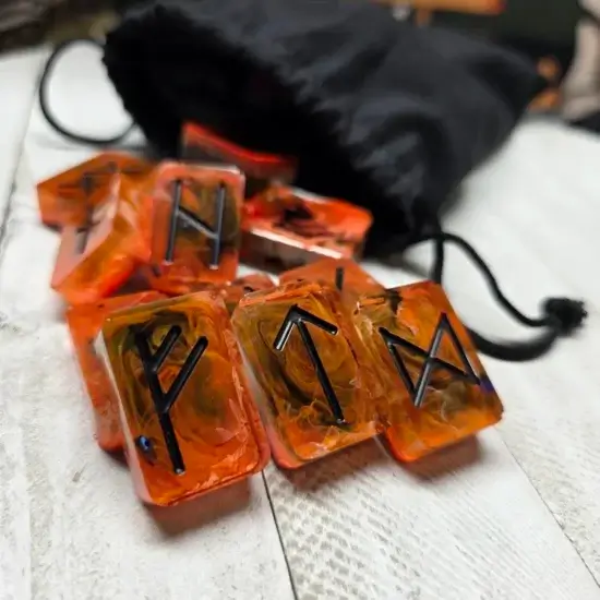 Frey Elder Futhark Rune Set