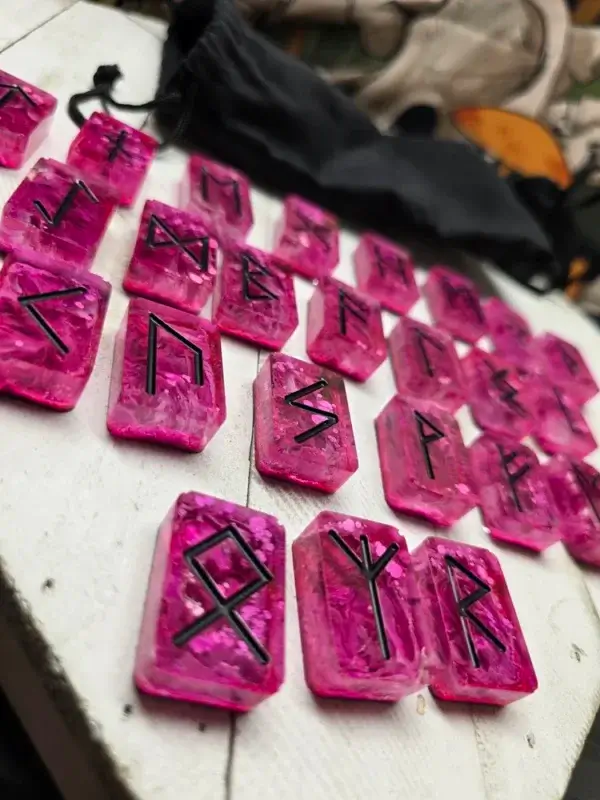 The Lady Lure Elder Futhark Rune Set - Image 2
