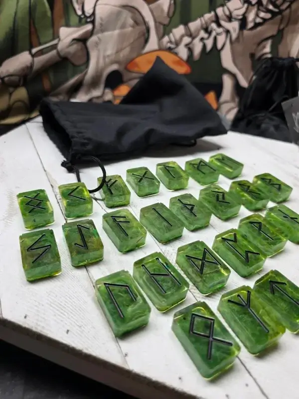 Lucky Charm Elder Futhark Rune Set - Image 2