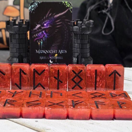 Zhar-ptitsa Elder Futhark Rune Set
