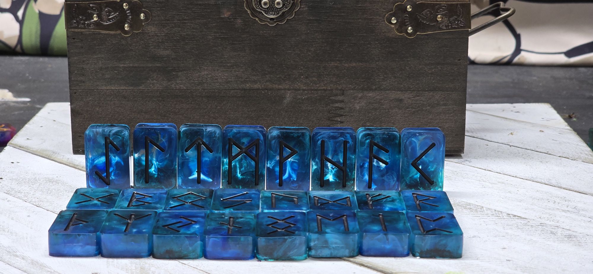 Hvergelmir Elder Futhark Rune Set