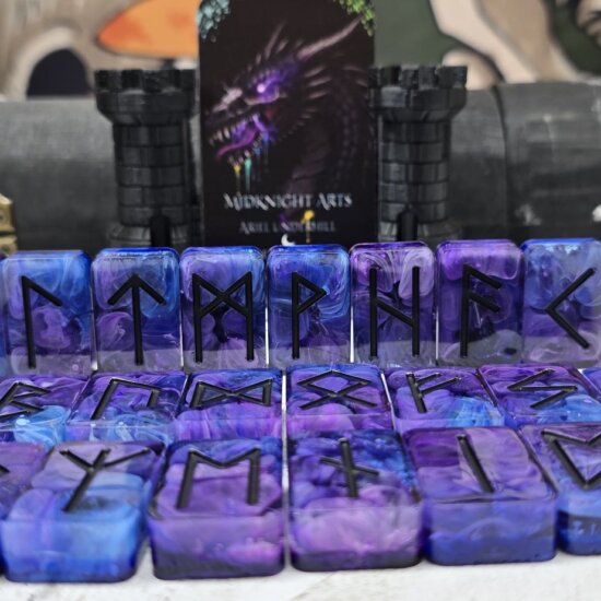 Gerda Elder Futhark Rune Set