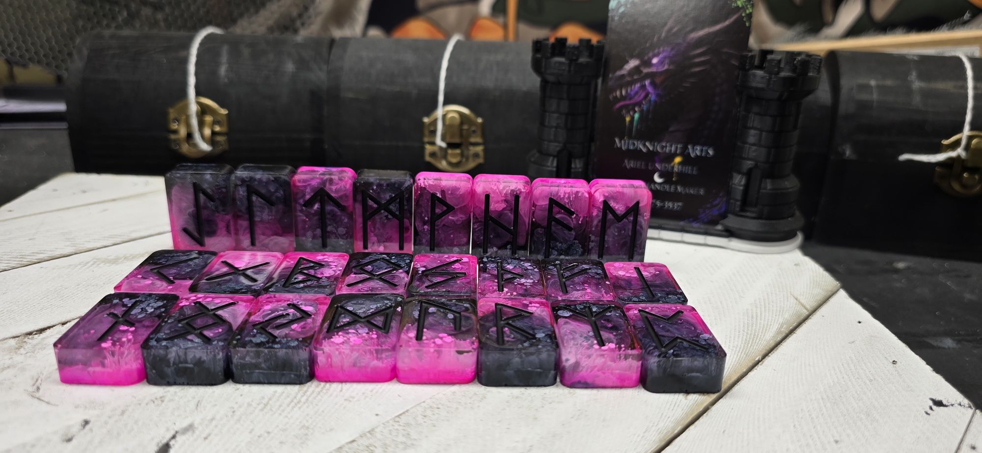 Freyja Relic Elder Futhark Rune Set